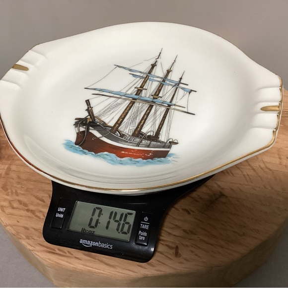 Vintage - Made by Norleans Japan - Ceramic Ashtray - Nautical Sailboat Themed - Picture 12 of 12